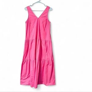 Who What Wear Bright Pink Maxi Dress. Small